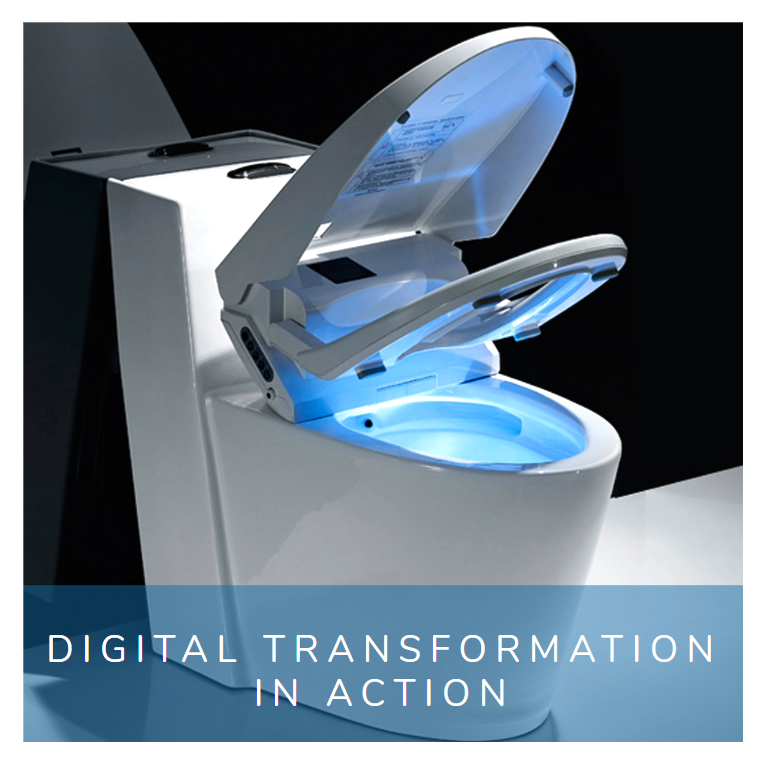 toilet digital transformation smart toilet