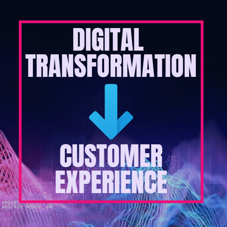 digital transformation for customer experience text