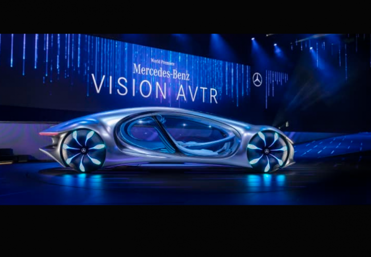 Mercedes Vision AVTR digital transformation